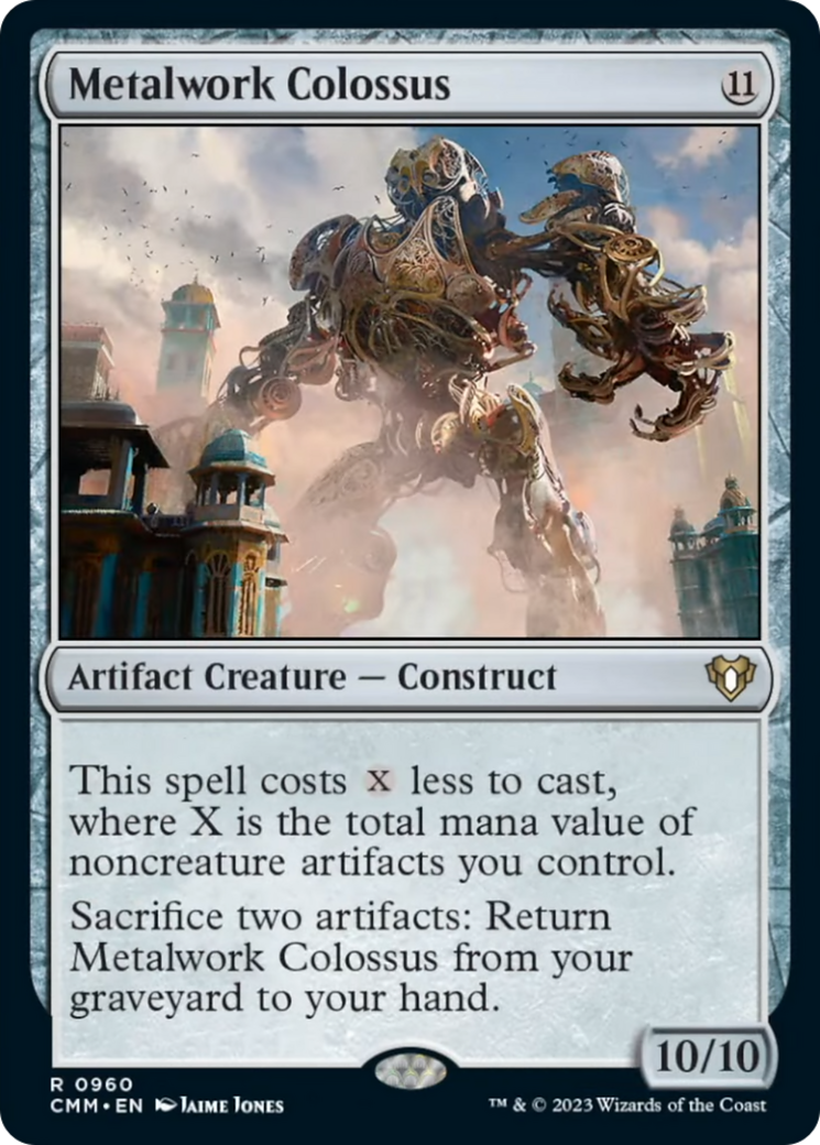 Metalwork Colossus [Commander Masters] | Impulse Games and Hobbies