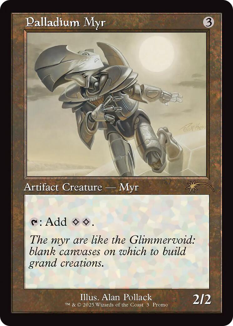 Palladium Myr (Retro Frame) [Standard Showdown Promos] | Impulse Games and Hobbies