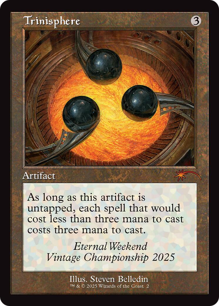 Trinisphere (Retro Frame) (Eternal Weekend 2025 Promo) [Eternal Weekend] | Impulse Games and Hobbies