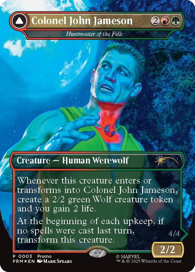 Colonel John Jameson - Huntmaster of the Fells (Borderless) [Media Promos] | Impulse Games and Hobbies