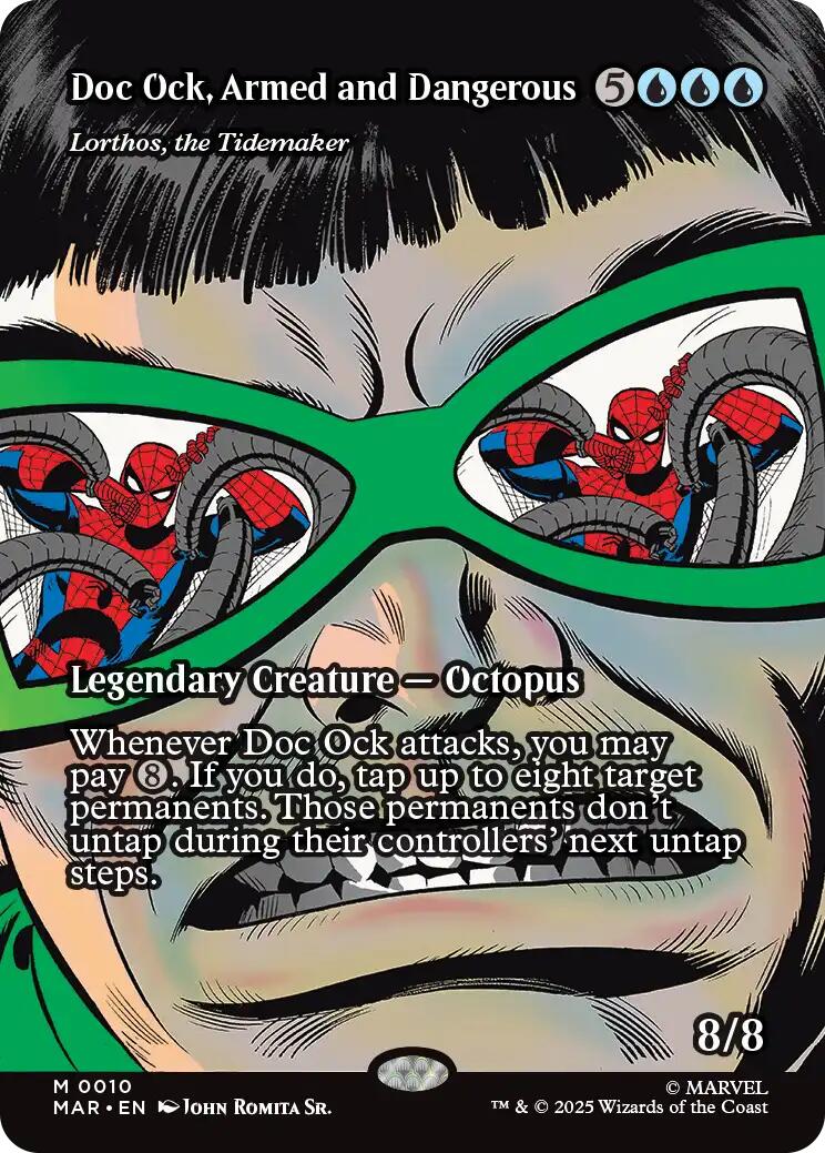 Doc Ock, Armed and Dangerous - Lorthos, the Tidemaker (Borderless) [Marvel's Spider-Man: Eternal-Legal] | Impulse Games and Hobbies