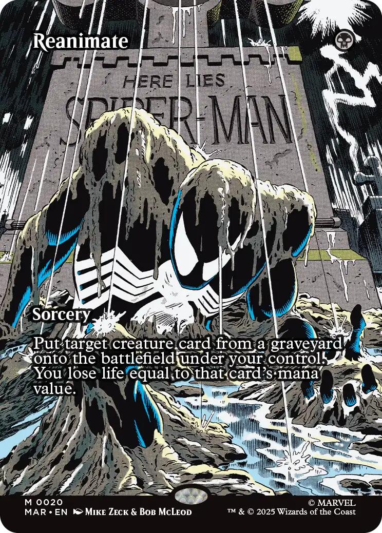 Reanimate (Borderless) [Marvel's Spider-Man: Eternal-Legal] | Impulse Games and Hobbies