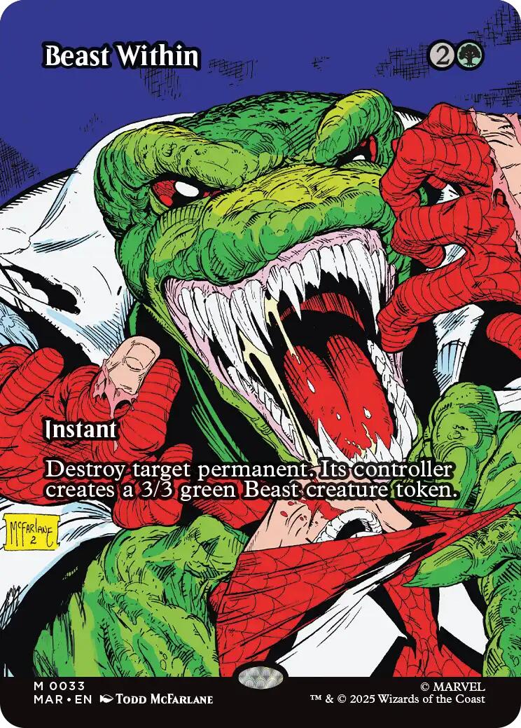 Beast Within (Borderless) [Marvel Universe: Eternal-Legal] | Impulse Games and Hobbies