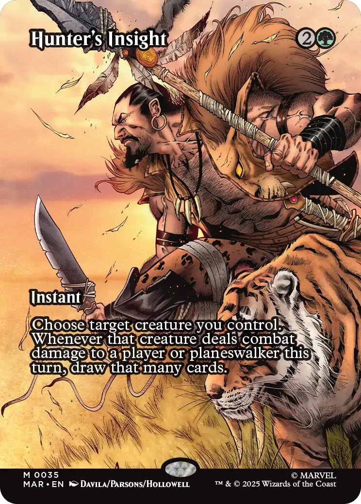 Hunter's Insight (Borderless) [Marvel Universe: Eternal-Legal] | Impulse Games and Hobbies