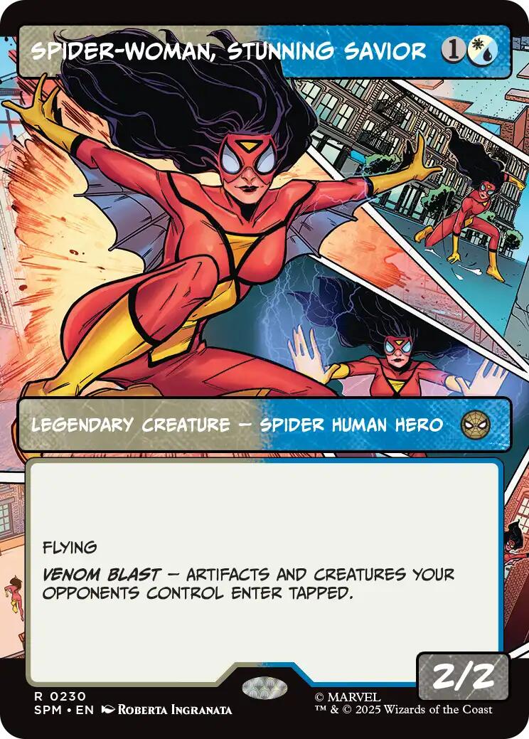 Spider-Woman, Stunning Savior (Borderless) [Marvel's Spider-Man] | Impulse Games and Hobbies
