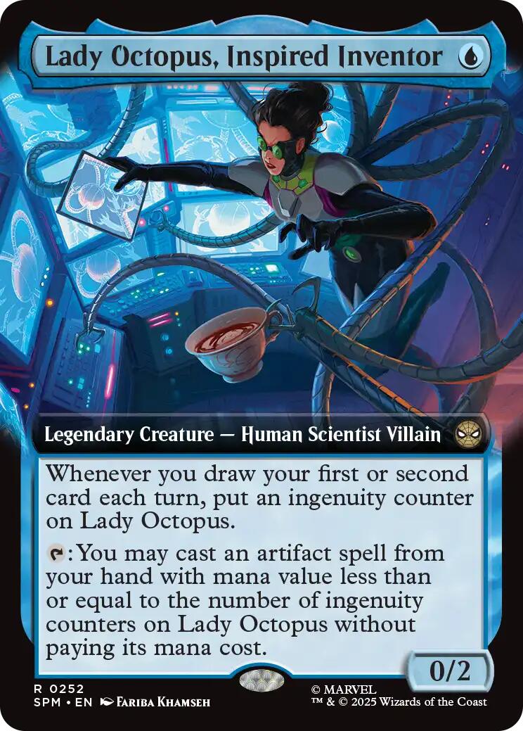 Lady Octopus, Inspired Inventor (Extended Art) [Marvel's Spider-Man] | Impulse Games and Hobbies