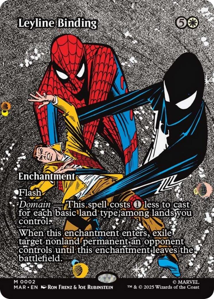 Leyline Binding (Borderless) [Marvel Universe: Eternal-Legal] | Impulse Games and Hobbies