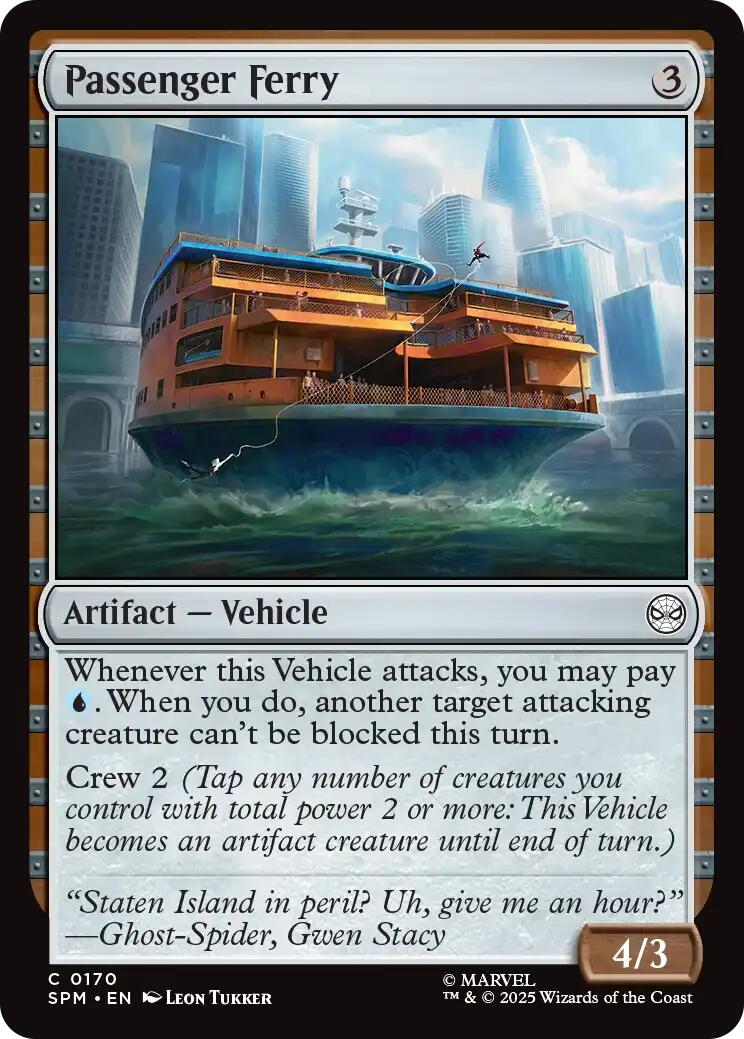 Passenger Ferry [Marvel's Spider-Man] | Impulse Games and Hobbies