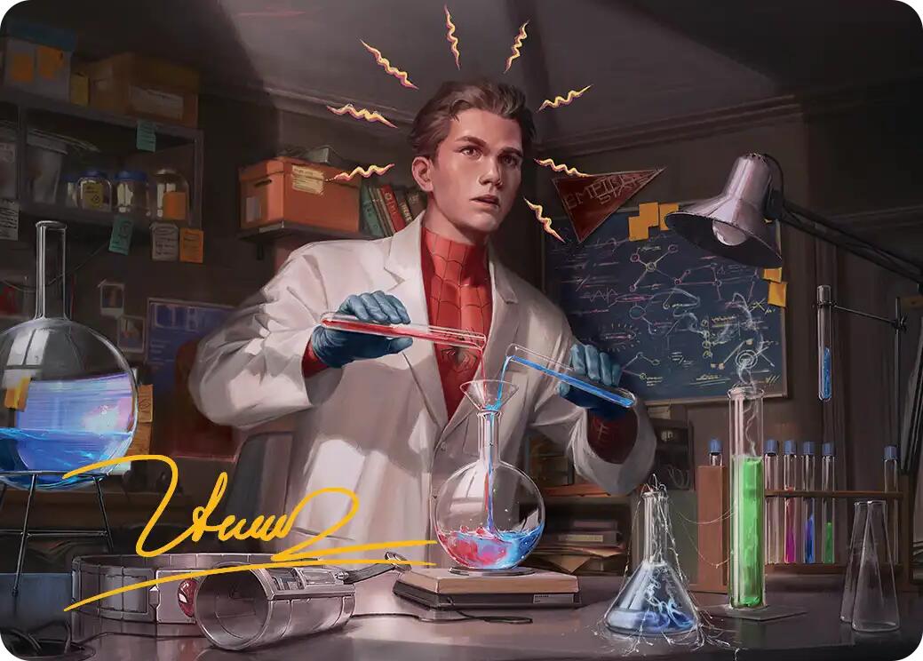 Peter Parker Art Card (3/54) (Gold-Stamped Signature) [Marvel's Spider-Man Art Series] | Impulse Games and Hobbies