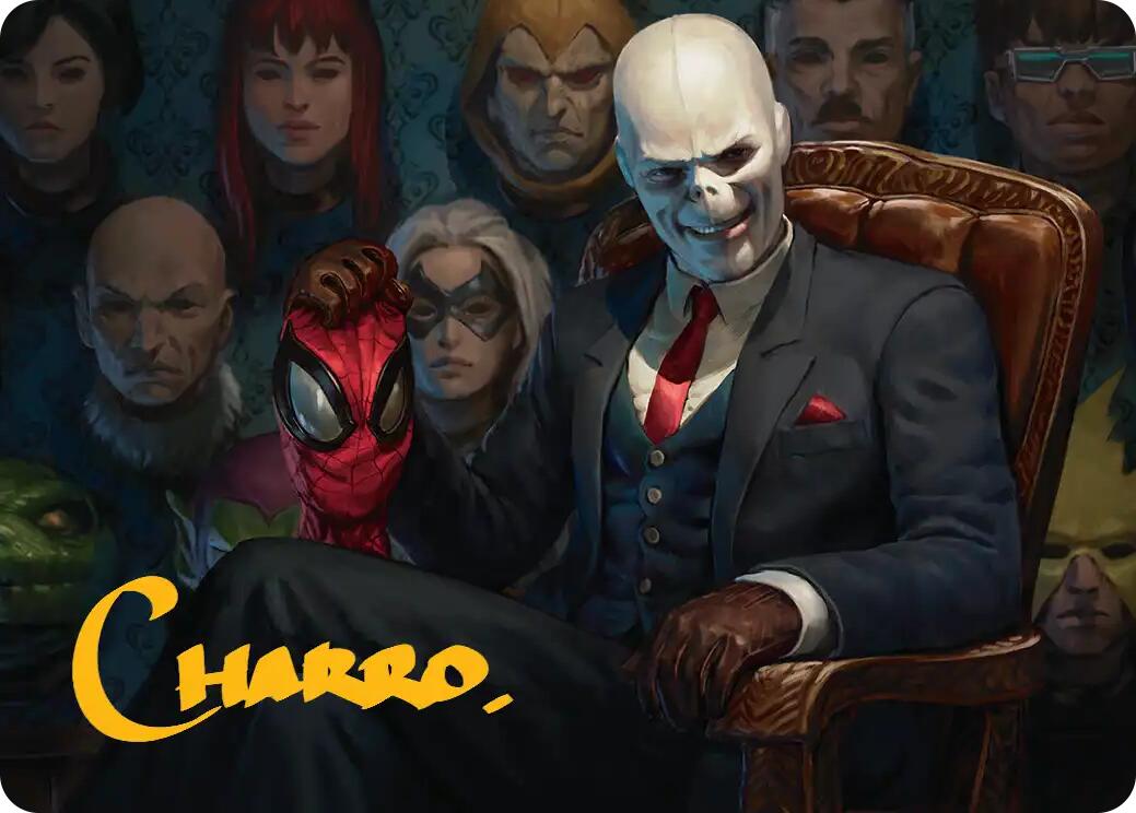 Chameleon, Master of Disguise Art Card (Gold-Stamped Signature) [Marvel's Spider-Man Art Series] | Impulse Games and Hobbies