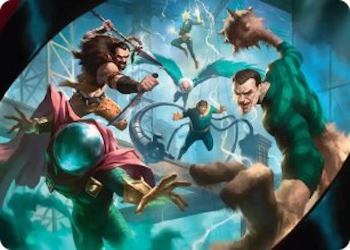 Behold the Sinister Six! Art Card (7/54) [Marvel's Spider-Man Art Series] | Impulse Games and Hobbies