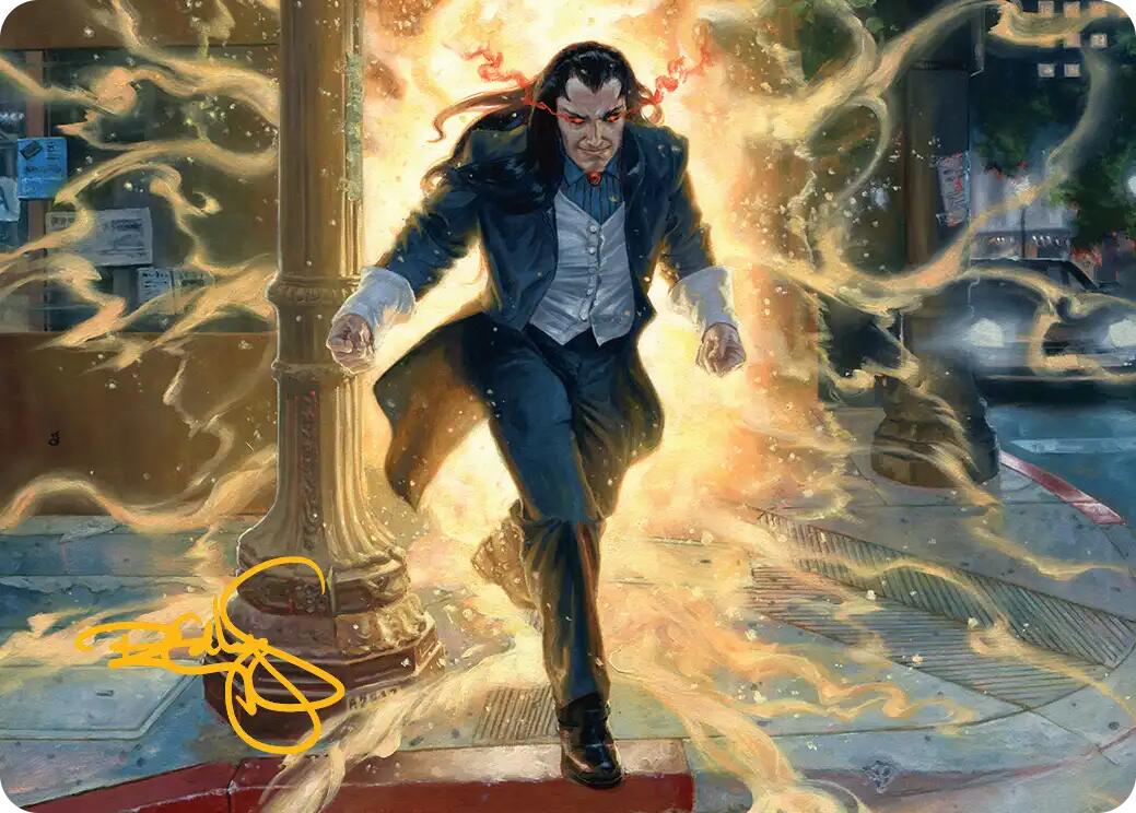 Morlun, Devourer of Spiders Art Card (Gold-Stamped Signature) [Marvel's Spider-Man Art Series] | Impulse Games and Hobbies
