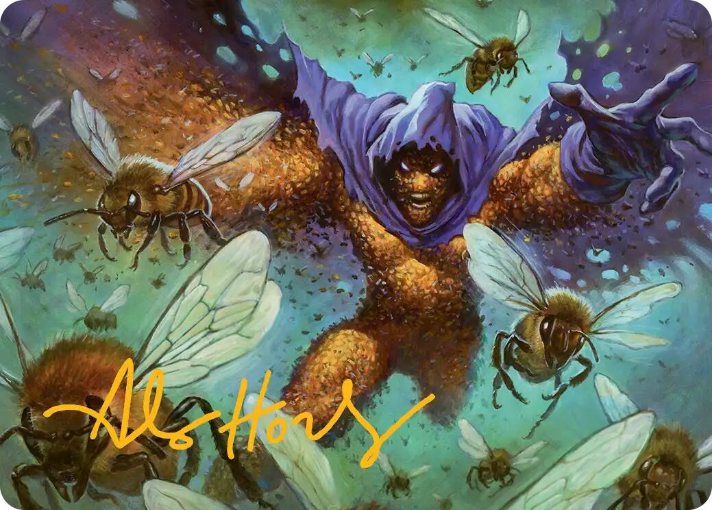 Swarm, Being of Bees Art Card (Gold-Stamped Signature) [Marvel's Spider-Man Art Series] | Impulse Games and Hobbies