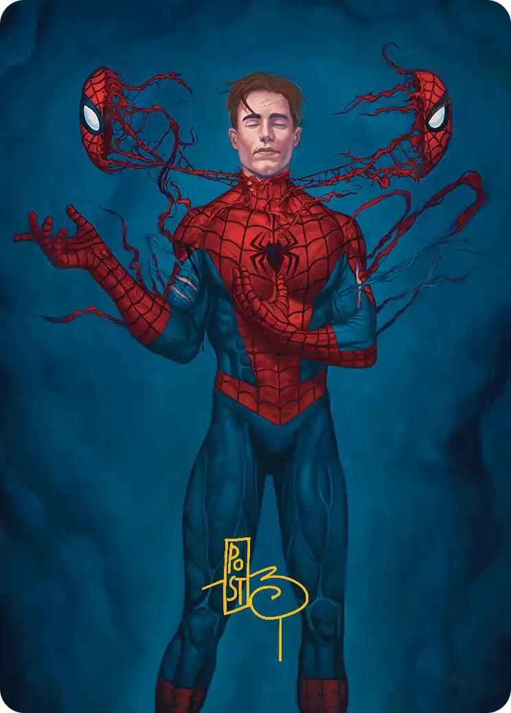 Secret Identity Art Card (Gold-Stamped Signature) [Marvel's Spider-Man Art Series] | Impulse Games and Hobbies