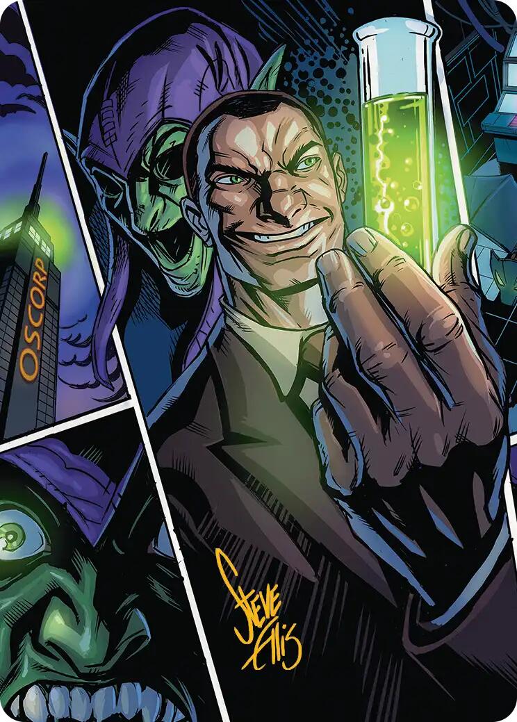 Norman Osborn Art Card (Gold-Stamped Signature) [Marvel's Spider-Man Art Series] | Impulse Games and Hobbies