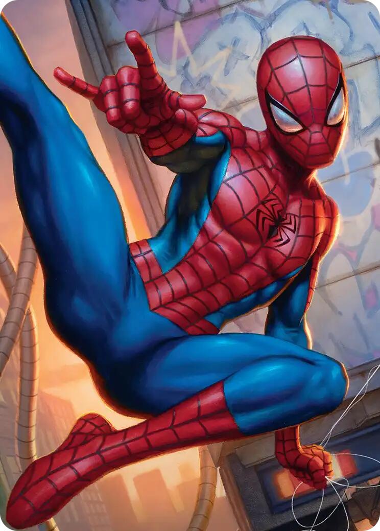 Sensational Spider-Man Art Card [Marvel's Spider-Man Art Series] | Impulse Games and Hobbies
