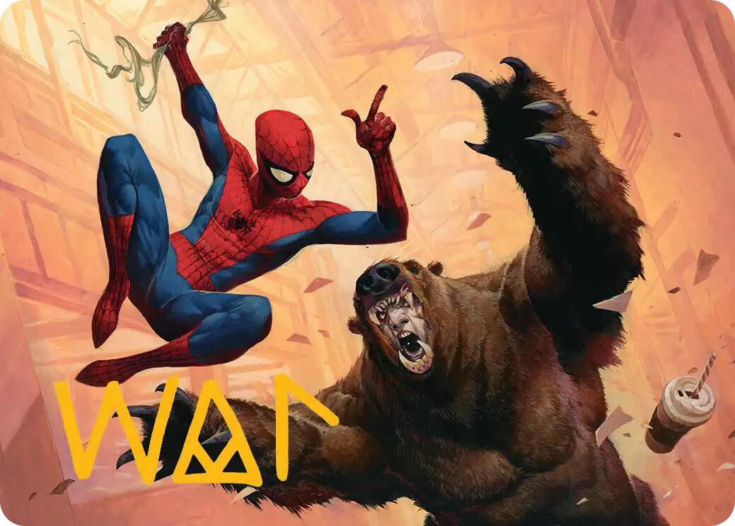 Wisecrack Art Card (Gold-Stamped Signature) [Marvel's Spider-Man Art Series] | Impulse Games and Hobbies