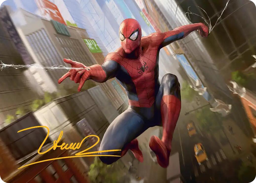 Amazing Spider-Man Art Card (24/54) (Gold-Stamped Signature) [Marvel's Spider-Man Art Series] | Impulse Games and Hobbies