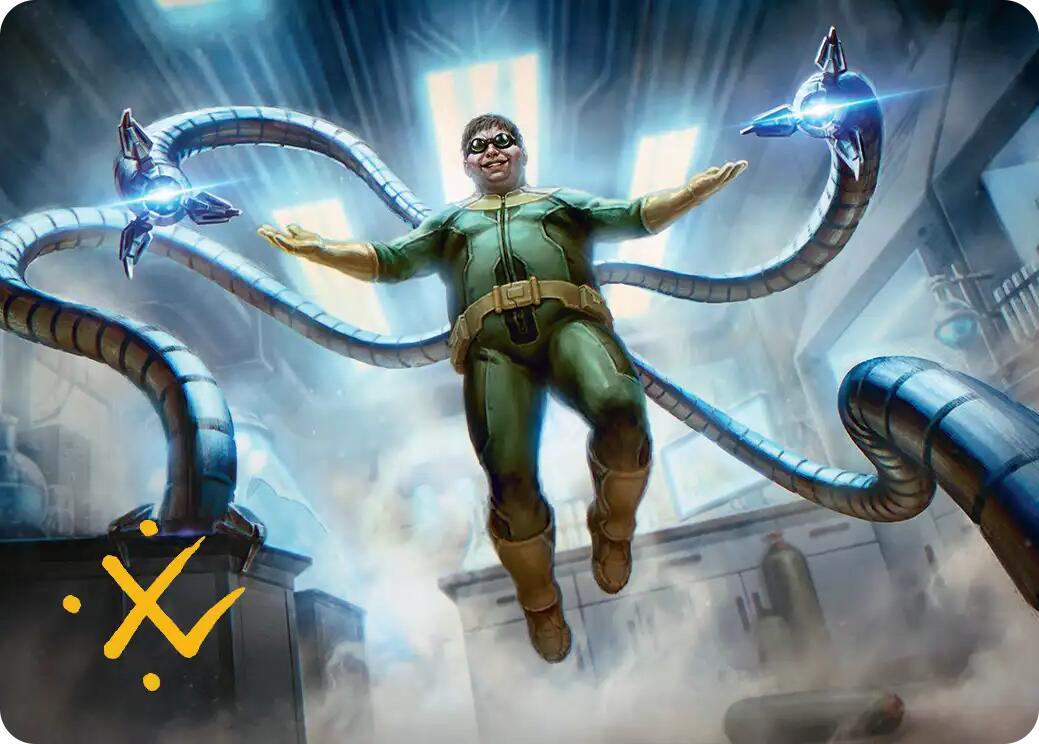 Doctor Octopus, Master Planner Art Card (25/54) (Gold-Stamped Signature) [Marvel's Spider-Man Art Series] | Impulse Games and Hobbies