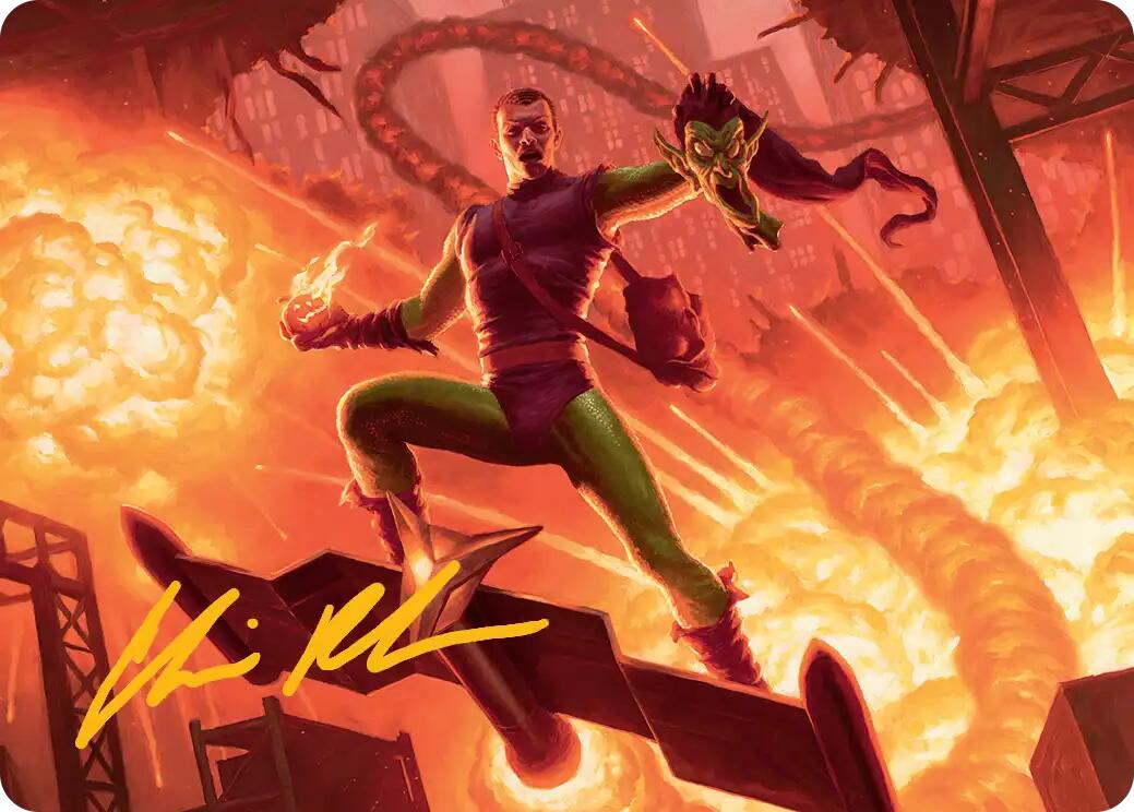 Green Goblin, Revenant Art Card (Gold-Stamped Signature) [Marvel's Spider-Man Art Series] | Impulse Games and Hobbies