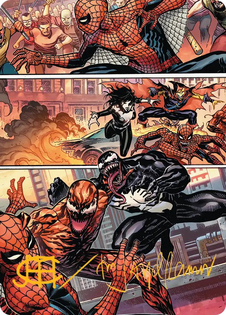 Maximum Carnage Art Card (Gold-Stamped Signature) [Marvel's Spider-Man Art Series] | Impulse Games and Hobbies