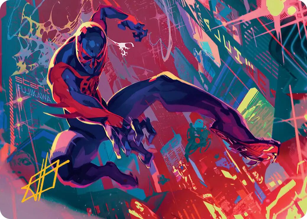 Spider-Man 2099 Art Card (Gold-Stamped Signature) [Marvel's Spider-Man Art Series] | Impulse Games and Hobbies