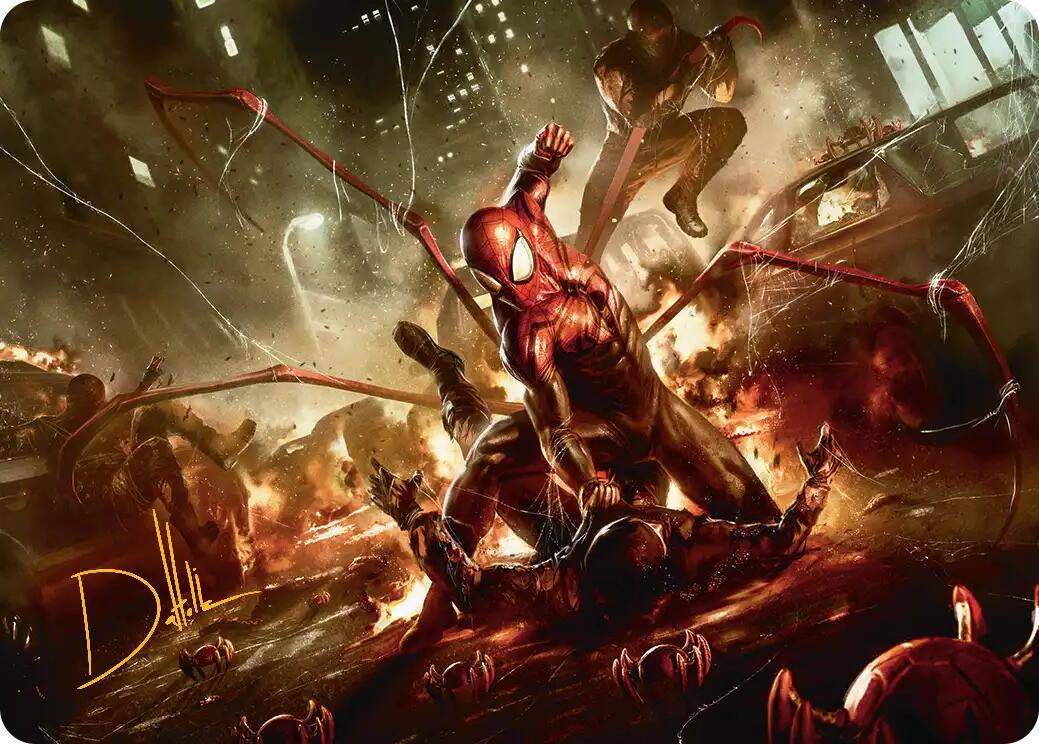 Superior Spider-Man Art Card (Gold-Stamped Signature) [Marvel's Spider-Man Art Series] | Impulse Games and Hobbies