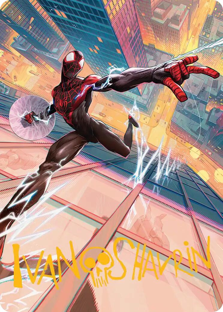 Ultimate Spider-Man Art Card (Gold-Stamped Signature) [Marvel's Spider-Man Art Series] | Impulse Games and Hobbies