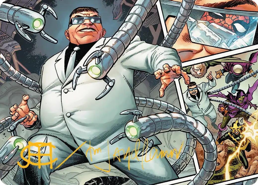 Doctor Octopus, Master Planner Art Card (48/54) (Gold-Stamped Signature) [Marvel's Spider-Man Art Series] | Impulse Games and Hobbies