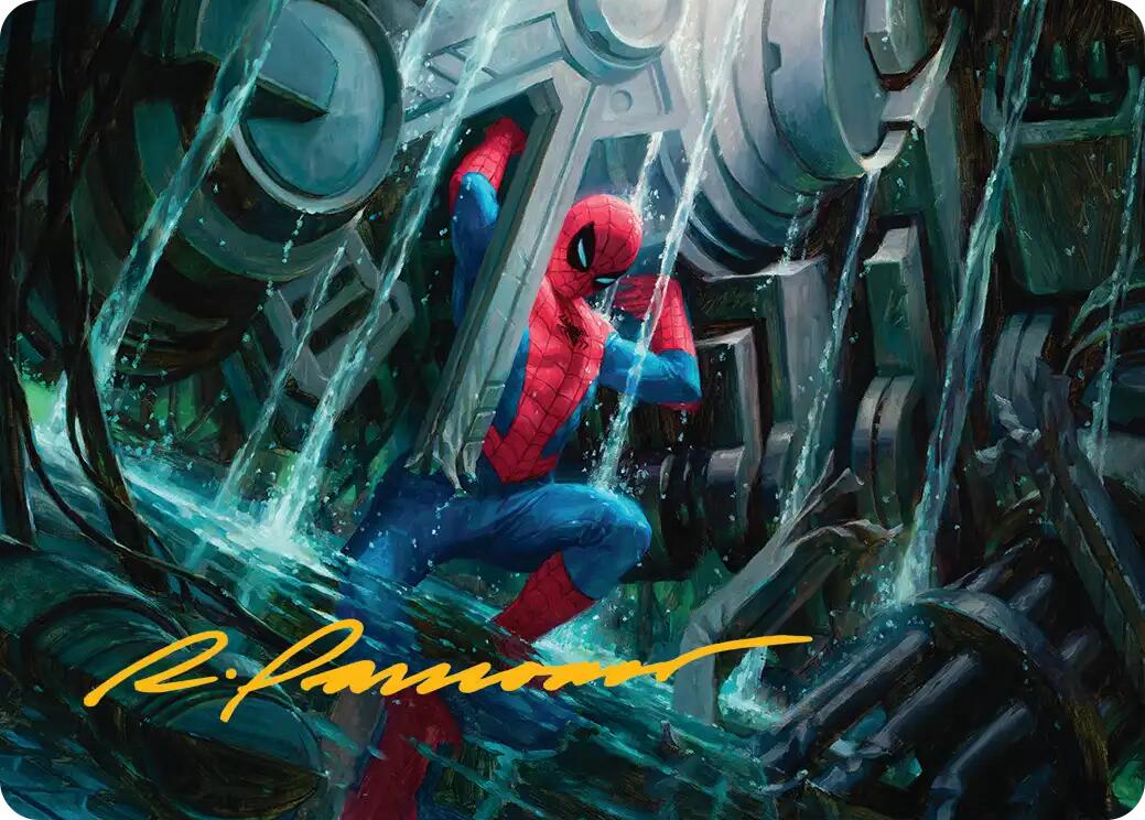 Strength of Will Art Card (Gold-Stamped Signature) [Marvel's Spider-Man Art Series] | Impulse Games and Hobbies