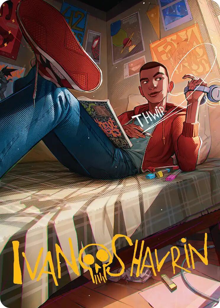 Miles Morales Art Card (Gold-Stamped Signature) [Marvel's Spider-Man Art Series] | Impulse Games and Hobbies
