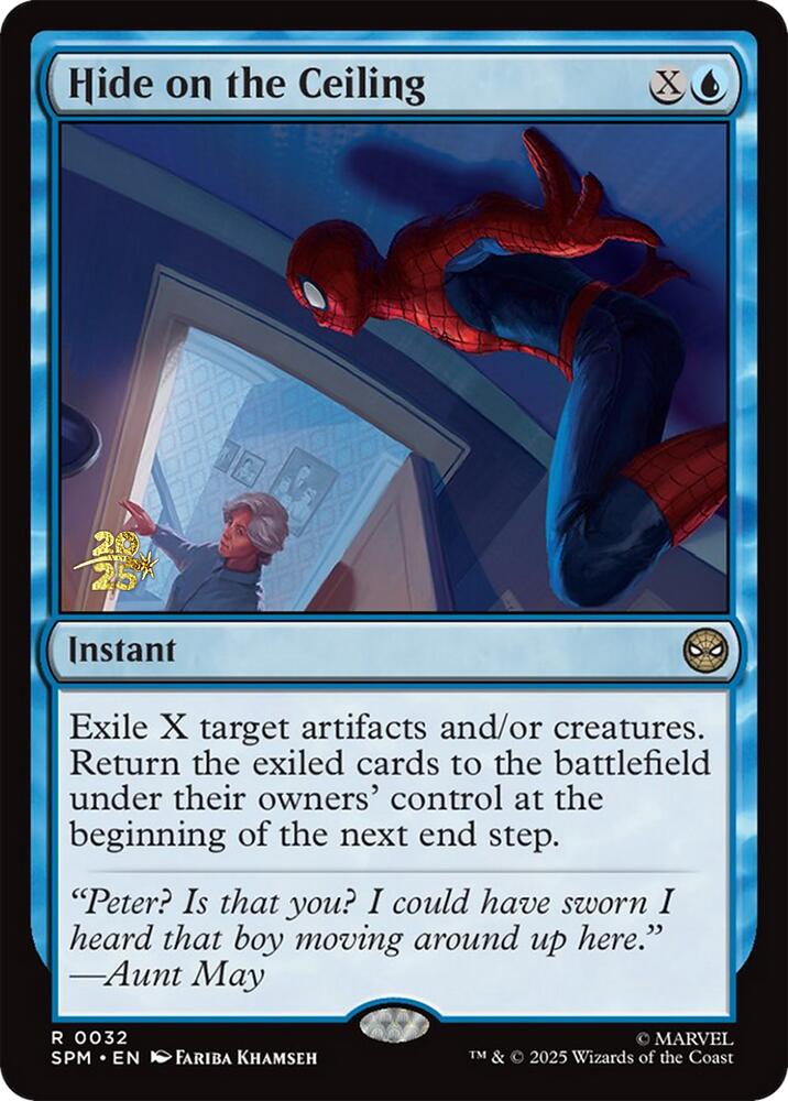Hide on the Ceiling [Marvel's Spider-Man Prerelease Promos] | Impulse Games and Hobbies