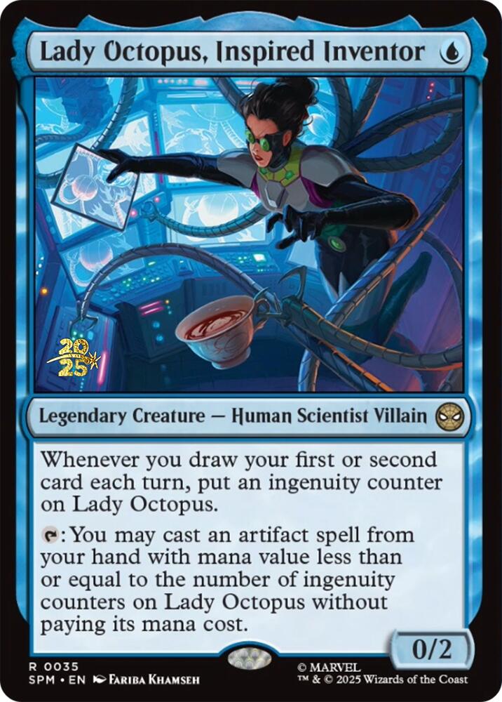 Lady Octopus, Inspired Inventor [Marvel's Spider-Man Prerelease Promos] | Impulse Games and Hobbies