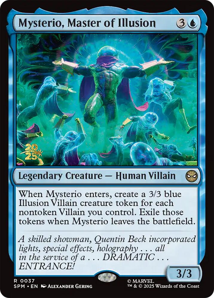 Mysterio, Master of Illusion [Marvel's Spider-Man Prerelease Promos] | Impulse Games and Hobbies
