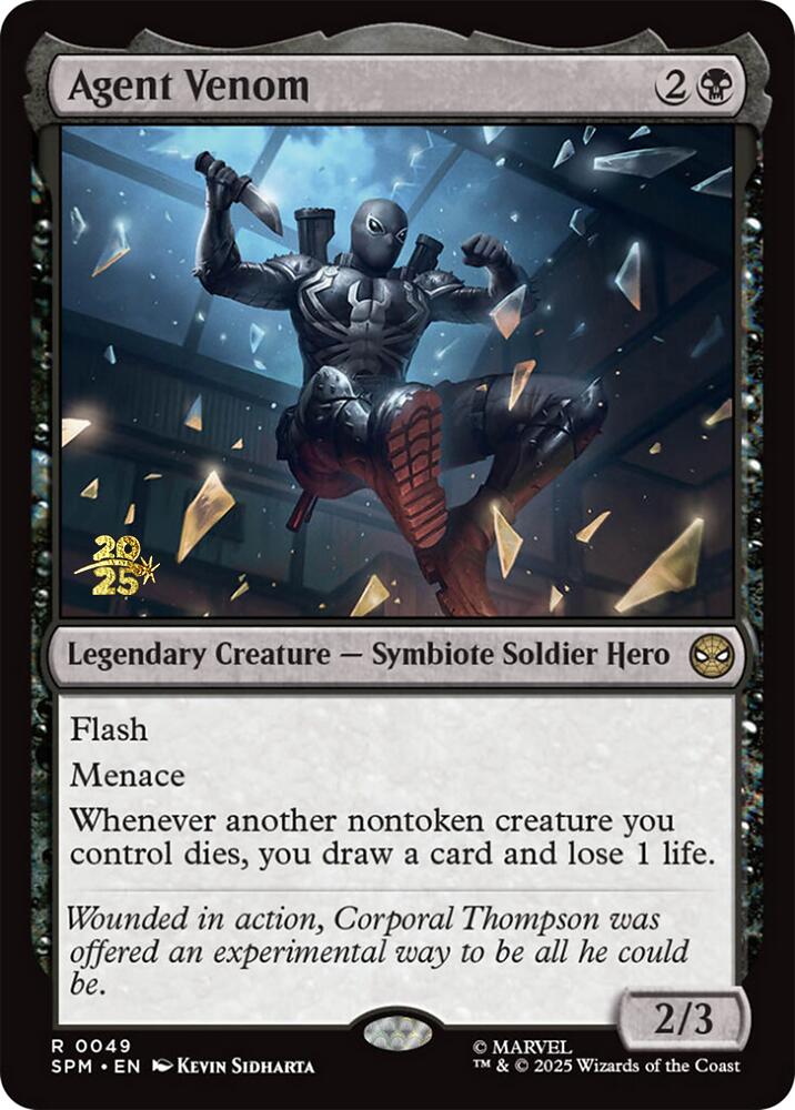 Agent Venom [Marvel's Spider-Man Prerelease Promos] | Impulse Games and Hobbies