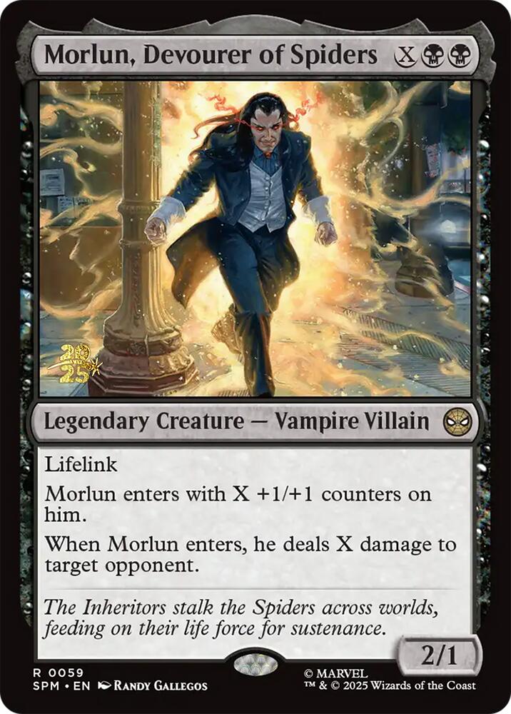Morlun, Devourer of Spiders [Marvel's Spider-Man Prerelease Promos] | Impulse Games and Hobbies