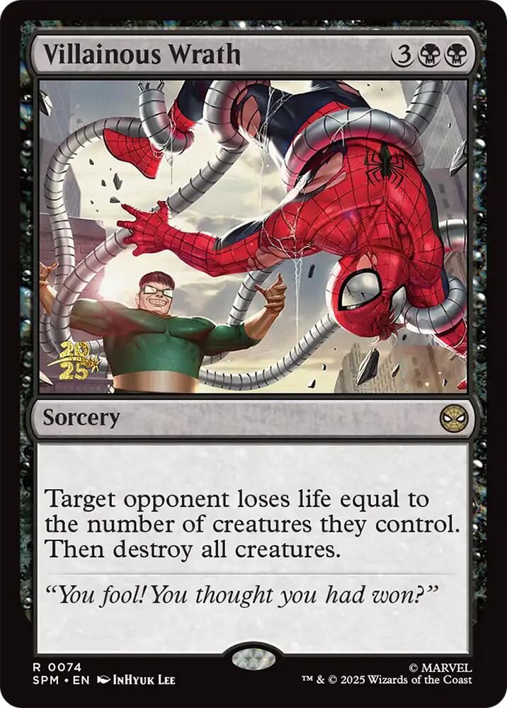 Villainous Wrath [Marvel's Spider-Man Prerelease Promos] | Impulse Games and Hobbies