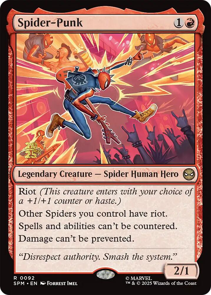 Spider-Punk [Marvel's Spider-Man Prerelease Promos] | Impulse Games and Hobbies