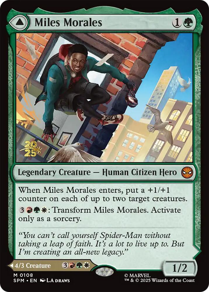 Miles Morales // Ultimate Spider-Man [Marvel's Spider-Man Prerelease Promos] | Impulse Games and Hobbies