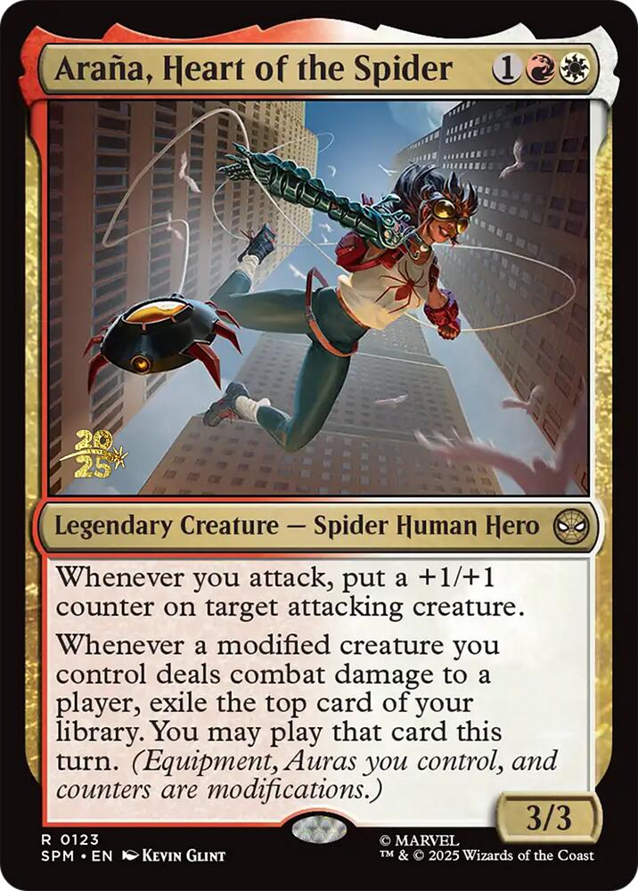 Arana, Heart of the Spider [Marvel's Spider-Man Prerelease Promos] | Impulse Games and Hobbies