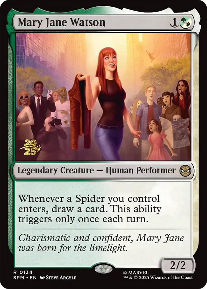 Mary Jane Watson [Marvel's Spider-Man Prerelease Promos] | Impulse Games and Hobbies