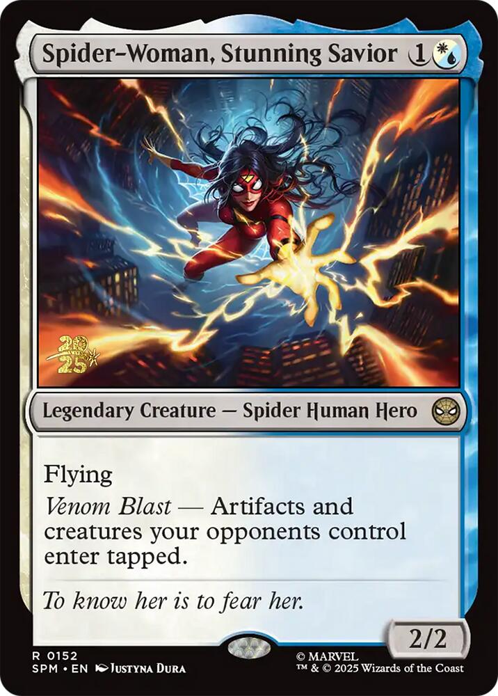 Spider-Woman, Stunning Savior [Marvel's Spider-Man Prerelease Promos] | Impulse Games and Hobbies