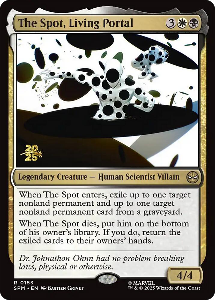 The Spot, Living Portal [Marvel's Spider-Man Prerelease Promos] | Impulse Games and Hobbies
