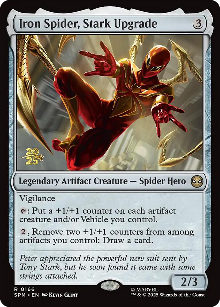 Iron Spider, Stark Upgrade [Marvel's Spider-Man Prerelease Promos] | Impulse Games and Hobbies