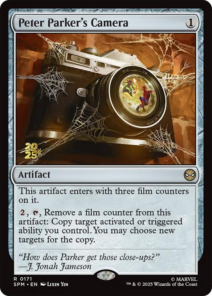 Peter Parker's Camera [Marvel's Spider-Man Prerelease Promos] | Impulse Games and Hobbies