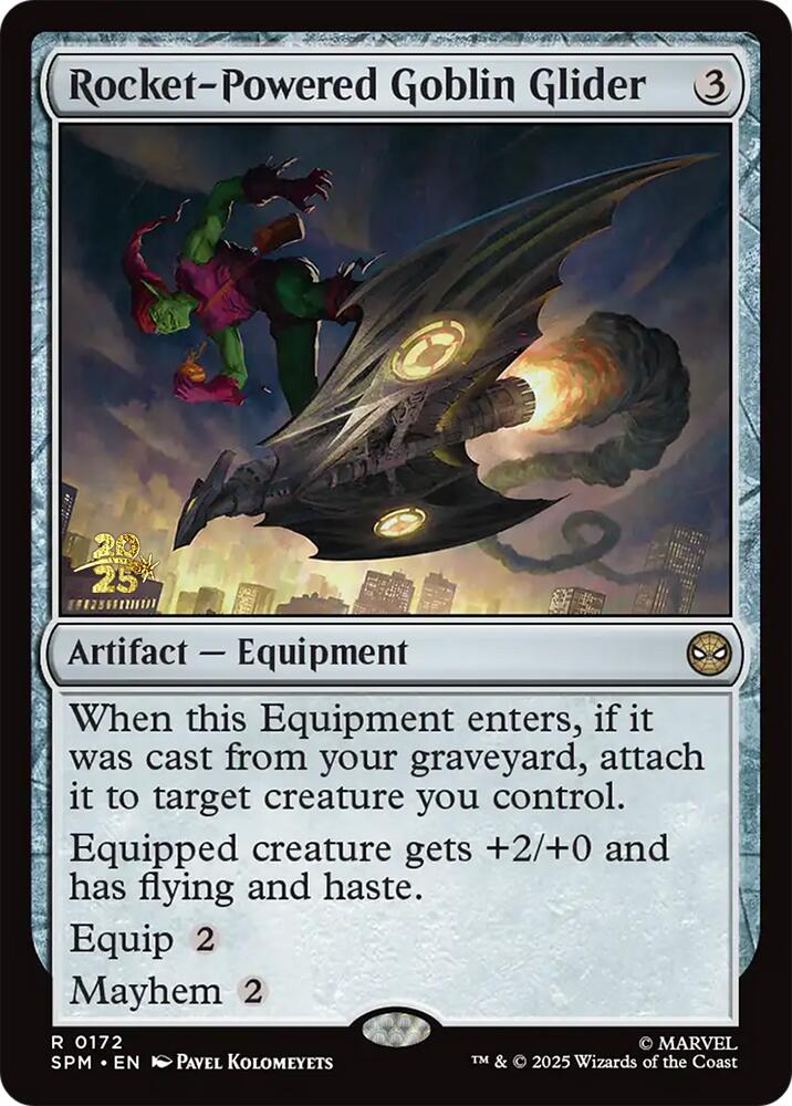 Rocket-Powered Goblin Glider [Marvel's Spider-Man Prerelease Promos] | Impulse Games and Hobbies