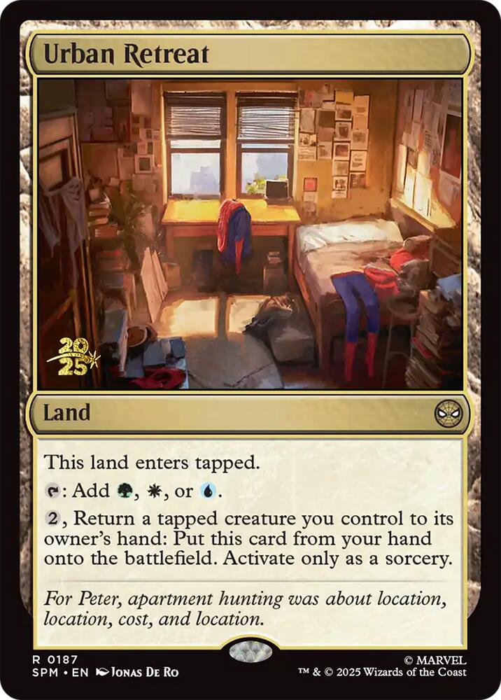 Urban Retreat [Marvel's Spider-Man Prerelease Promos] | Impulse Games and Hobbies