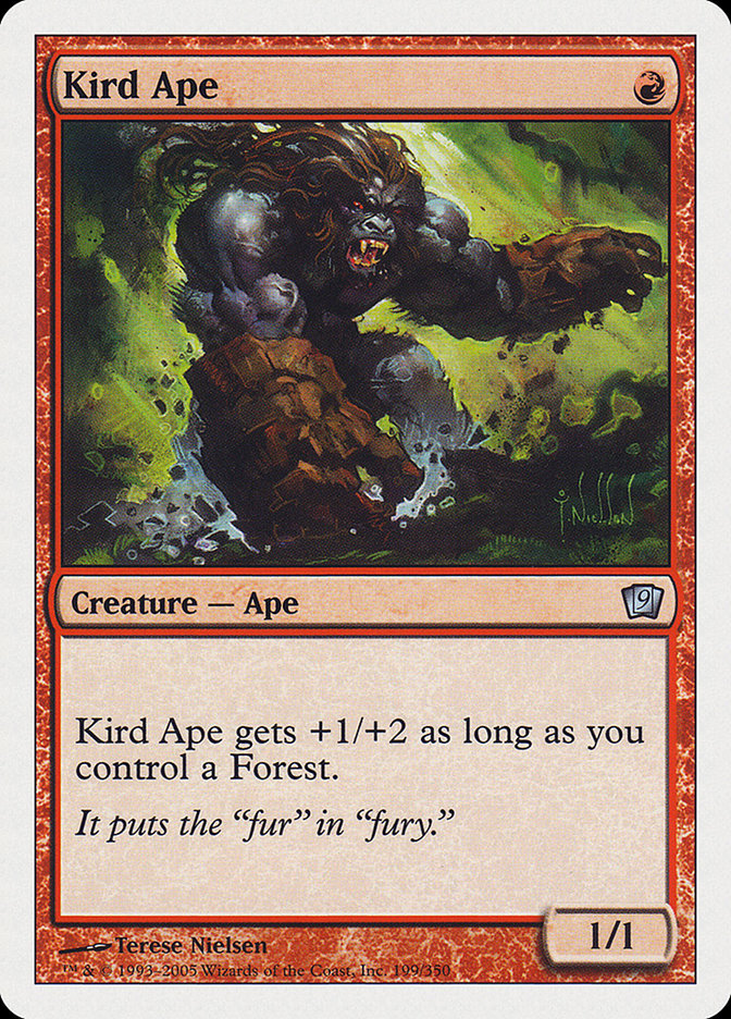Kird Ape (9th Edition) [Oversize Cards] | Impulse Games and Hobbies
