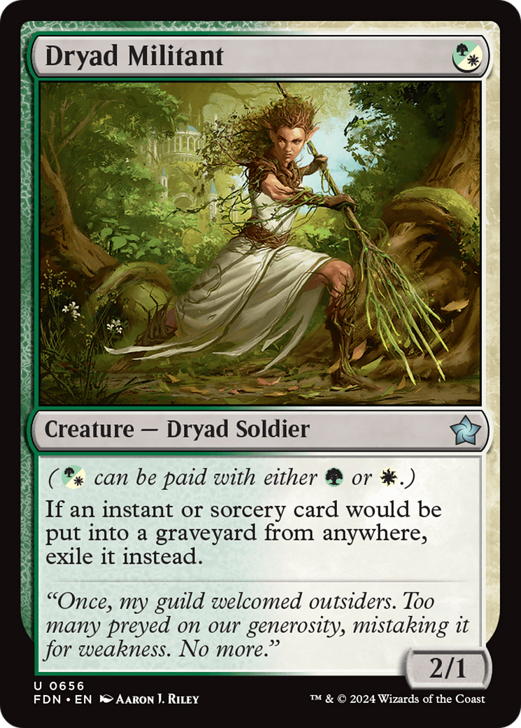 Dryad Militant [Foundations] | Impulse Games and Hobbies