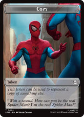 Copy // Human Citizen Double-Sided Token [Marvel's Spider-Man Tokens] | Impulse Games and Hobbies